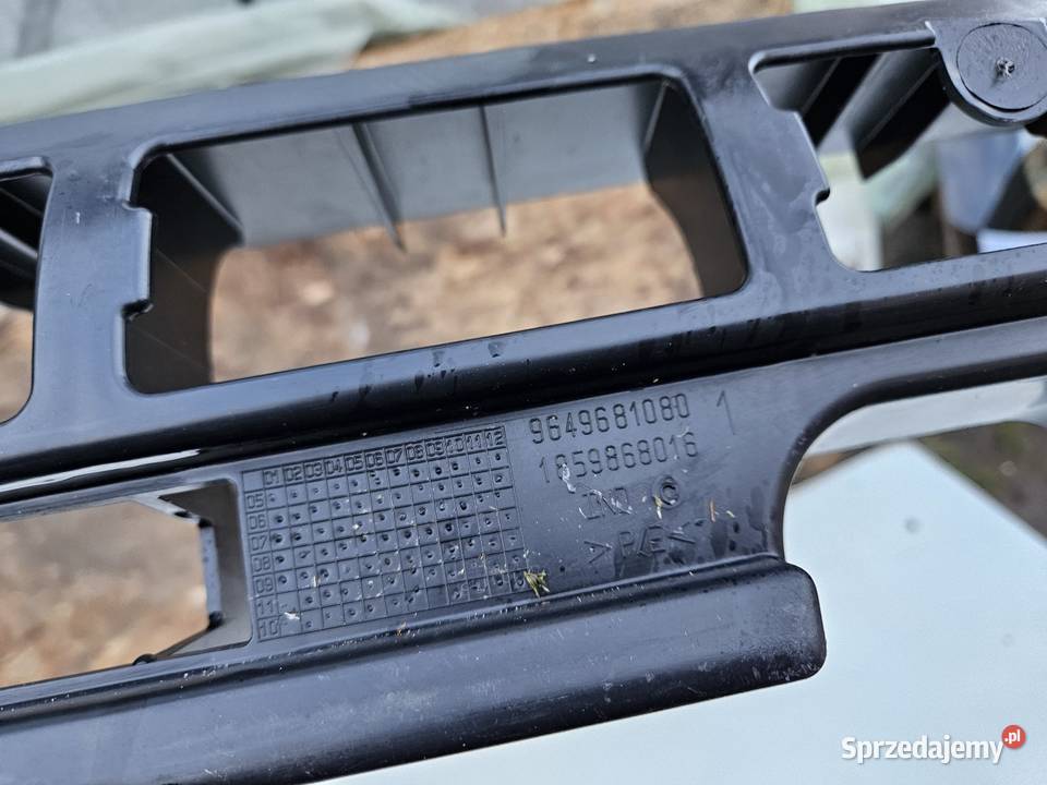PEUGEOT 207 WZMOCNIENIE ZDERZAKA TYŁ 9649681080 Międzychód