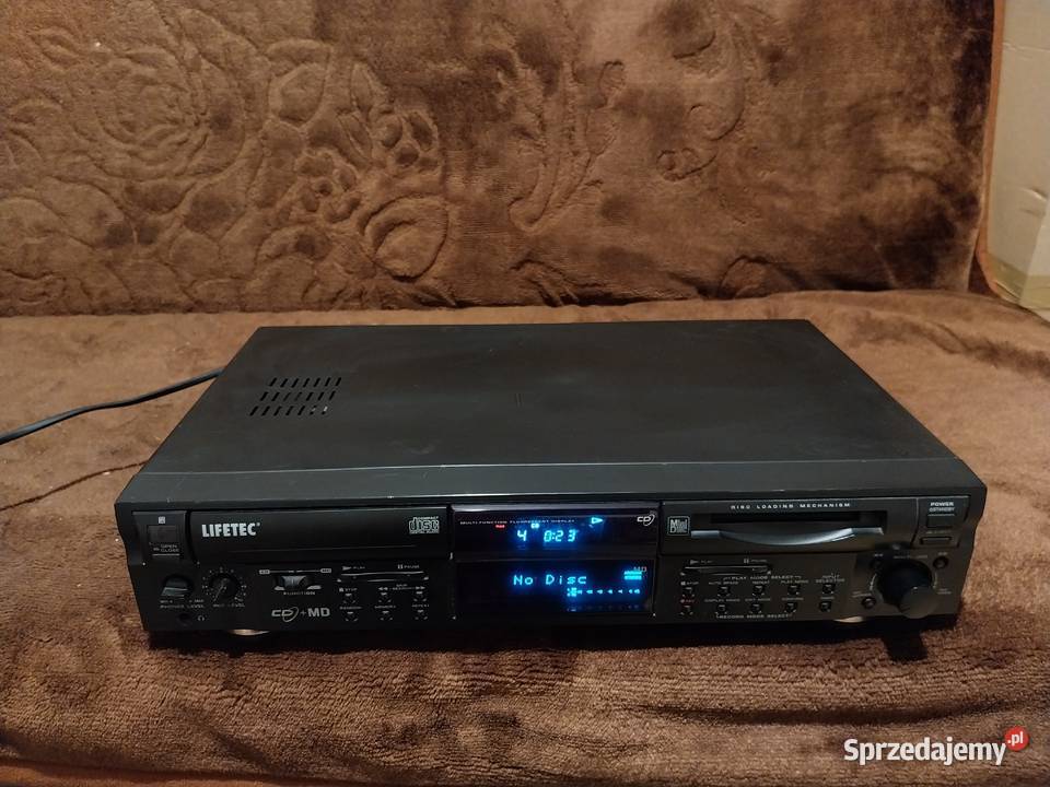 Odtwarzacz CD Mini Disc Lifetec LT8964 Audio Lubartów