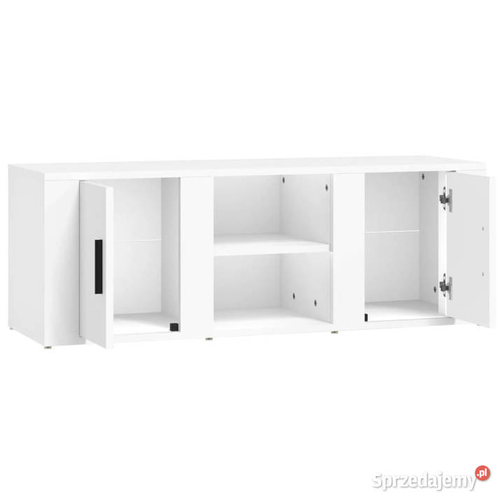Szafka pod TV biała 100x315x35 materiał RTV mazowieckie Warszawa