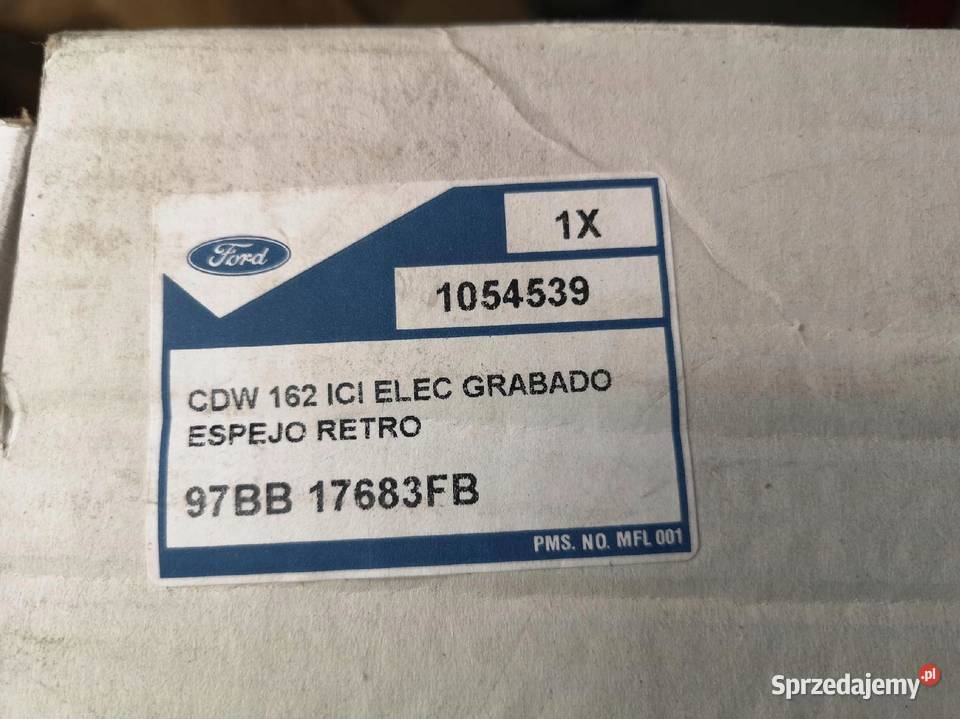 LUSTERKO ZEWNĘTRZNE LEWE FORD MONDEO MK1 MK2 ASO osobowe sprzedam