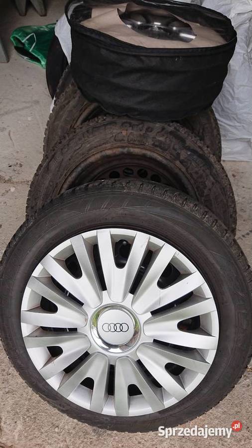 komplet koła opony zimowe 65mm Falken 18560R15 Suwałki sprzedam