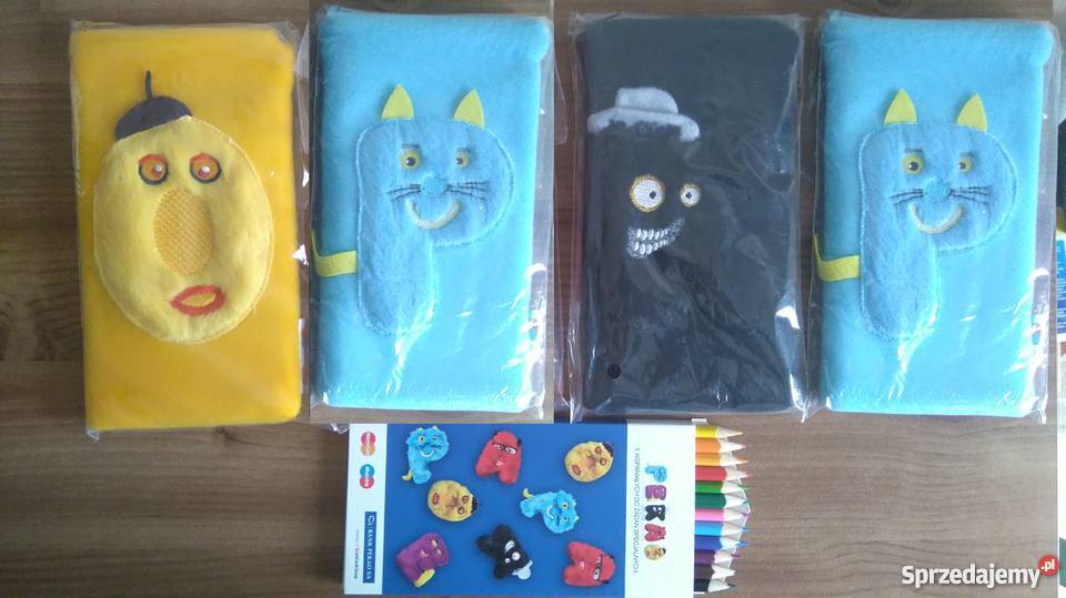 NOWE Kredki plus etui piórnik różne rodzaje mazowieckie