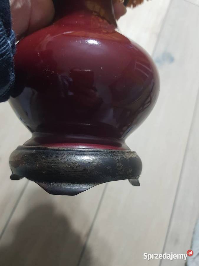 Lampa Art deco Ceramika i szkło Wola Podłężna