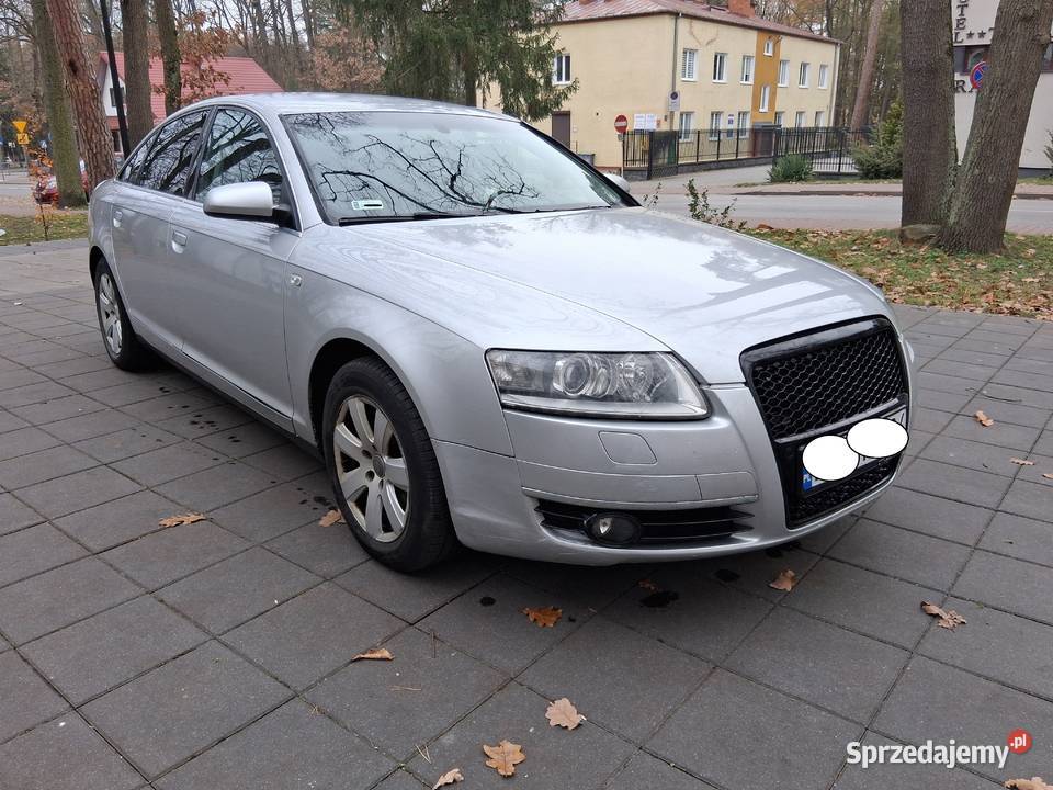 Audi A6 C6 2005r 24B Lpg Ksenon 6 Biegowy skórzana tapicerka Poniatowa sprzedam