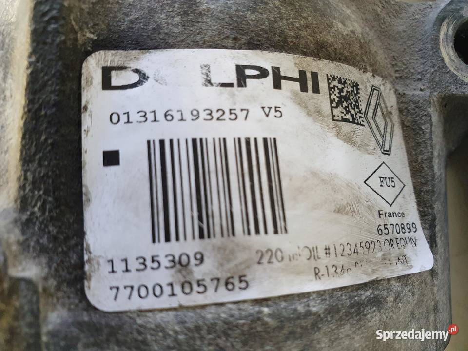 SPRĘŻARKA KLIMATYZACJI Renault Scenic I 19 DCI Rudka sprzedam