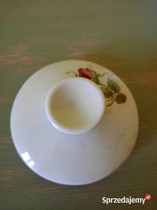 Porcelana Włocławek Komplet deserowy dzbanek do łódzkie Łódź