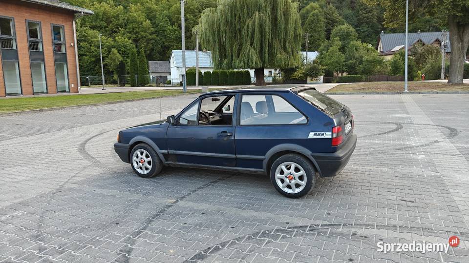 Volkswagen Polo 86c2f Coupe GT 13 3F 75 niebieski Łącko