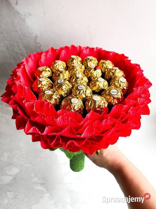 Duży kwiatek z cukierkami rozmiar XL Zielona Góra