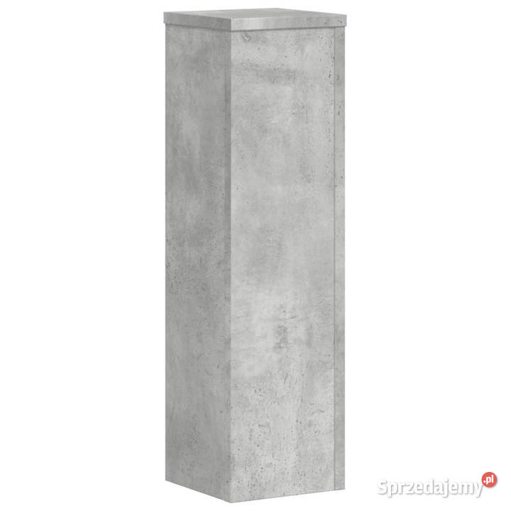 Stojaki na rośłiny 2 szarość betonu 17x17x60 Warszawa