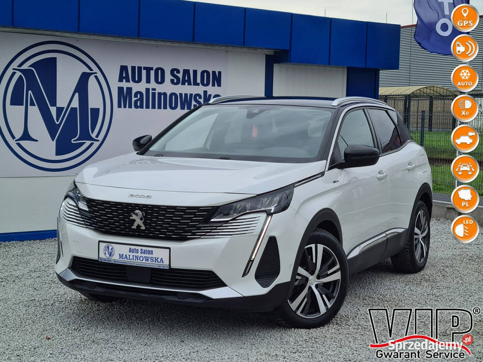 Peugeot 3008 HYBRID Navi 2xPDC Kamera Full Led ABS Wągrowiec