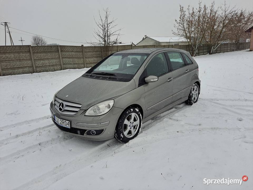 Sprzedam Mercedes B klasa 2008 20 Diesel szary łódzkie Rawa Mazowiecka