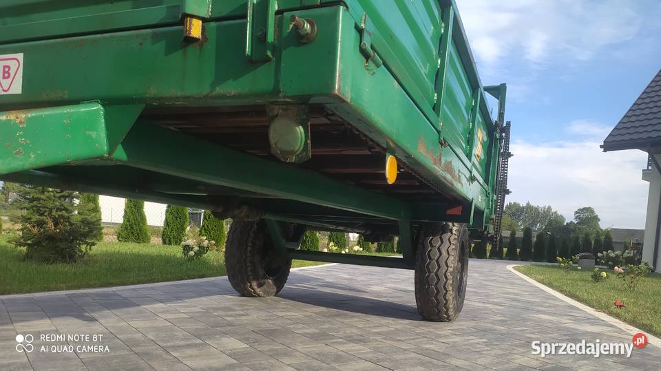Rozrzutnik jednoosiowy 25 tony N2501 stan nieuszkodzony Rozrzutniki obornika sprzedam
