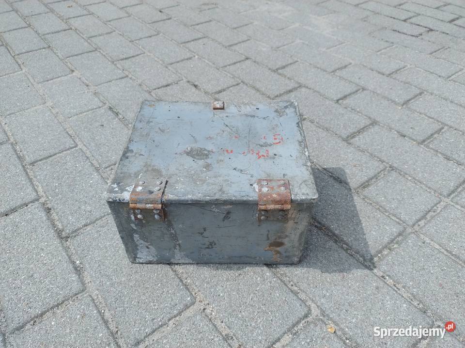 Pojemnik puszka skrzynka na zapalnikio torped U Gdynia