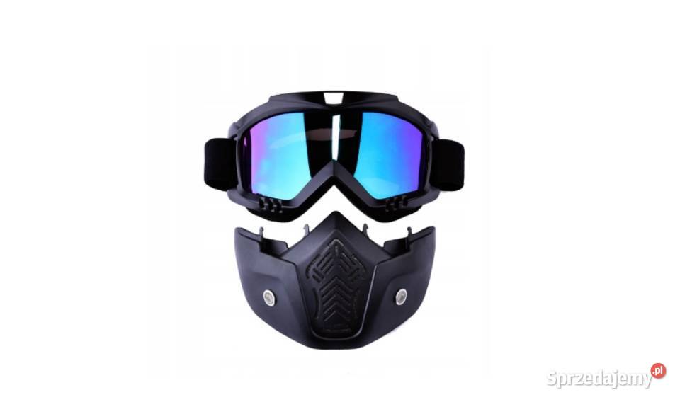 OKULARY GOGLE MASKA CROSS DO MOTOCYKLA ROWERU śląskie Mysłowice