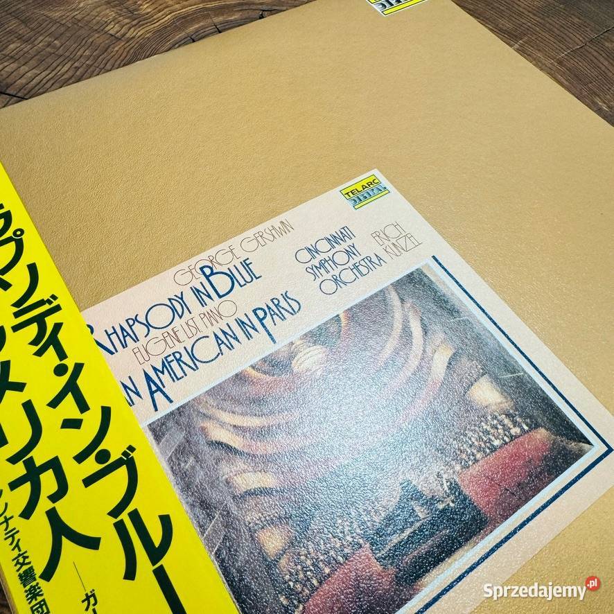 George Gershwin Rhapsody In Blue EXNM Japan Obi płyta winylowa Szczecin