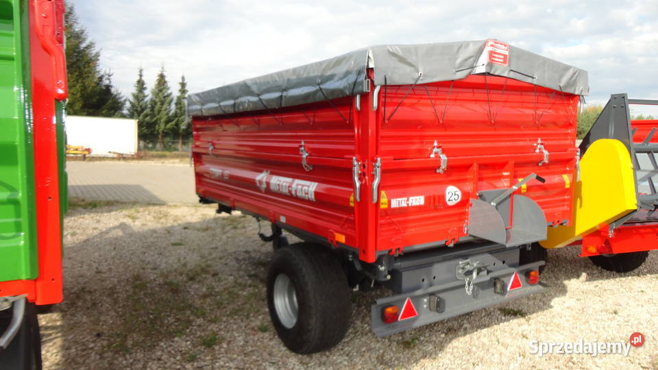 Przyczepa jednoosiowa MetalFach T703A1 5T Metal-Fach Sulejów