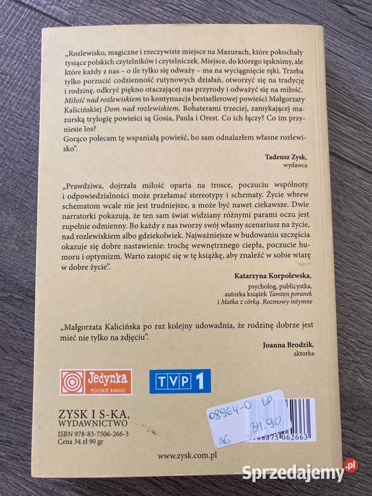 Książki Powroty rozlewiskiem Miłość rozlewiskiem Nisko sprzedam