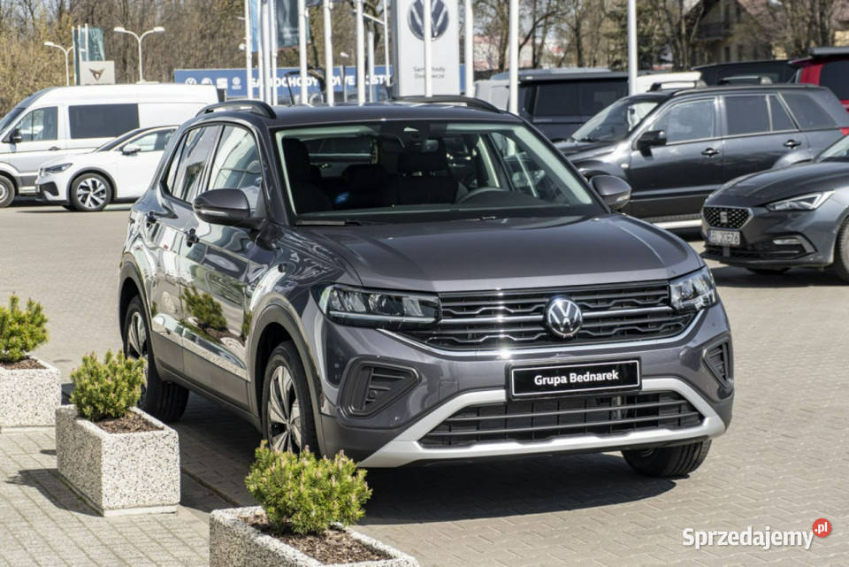 Volkswagen TCross Life Plus 10 TSI 95 Dostępny kurtyny powietrzne Łódź
