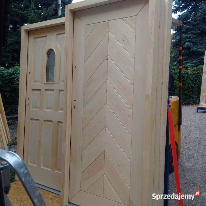drzwi jodelka ocieplone Wieliczka sprzedam