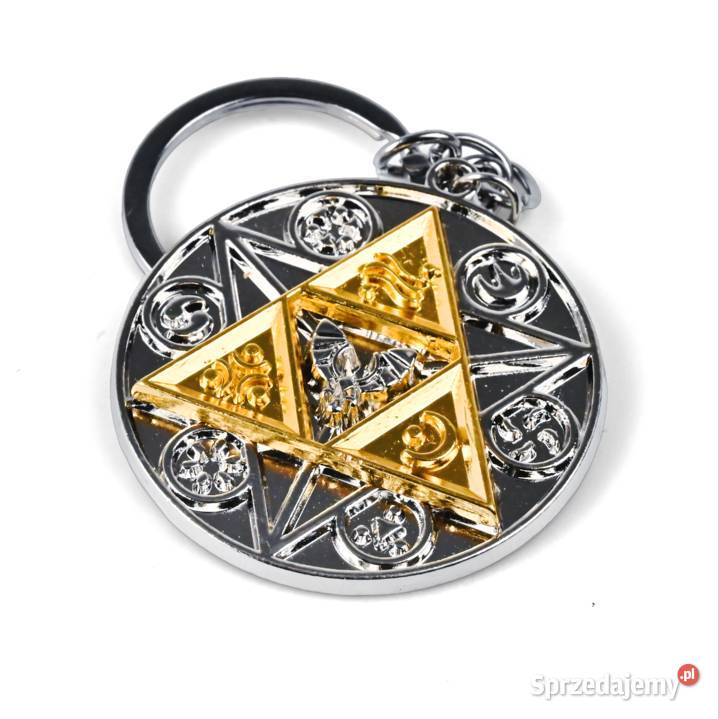Triforce 7 Metal Brelok Zelda Szczecin