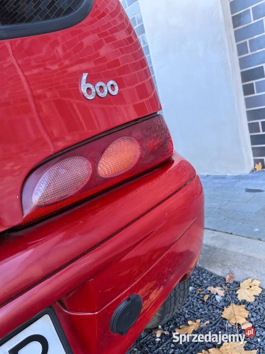 Fiat Seicento 11 GAZ 2007 Model 600 Salon Polska Poznań