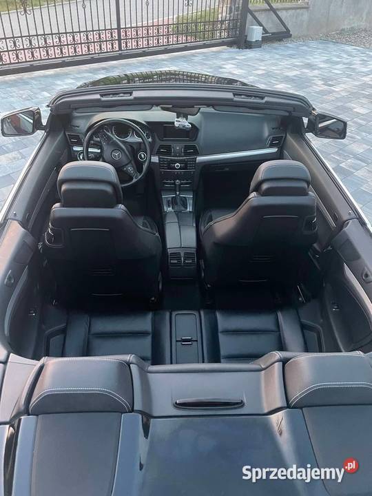 Mercedes E klasa Cabrio warmińsko-mazurskie Nowe Miasto Lubawskie sprzedam