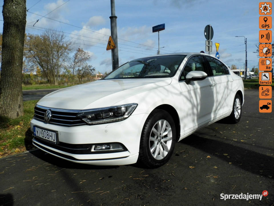 Volkswagen Passat 20 dsg salon polska VAt23 B8 komputer pokładowy Łódź