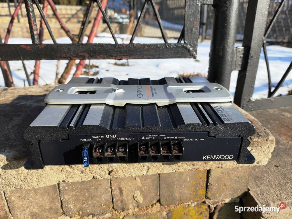 Wzmacniacz samochodowy 2 kanałowy Kenwood Niegowonice