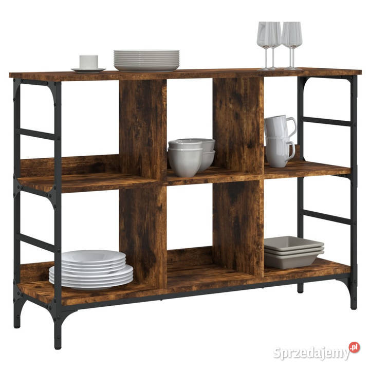 Szafka przydymiony dąb 102x32x735 materiał