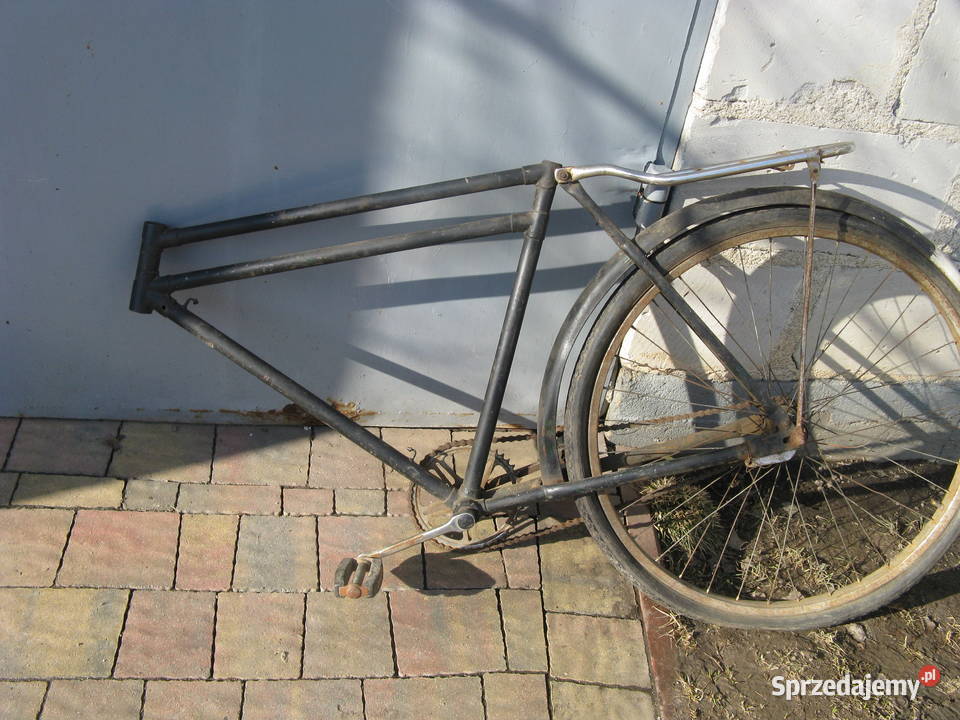 rower zabytkowy podwójna rama Ostrołęka sprzedam