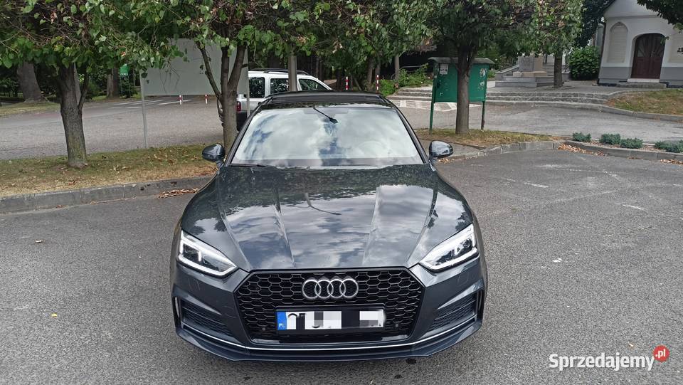 Audi A5 F5 2018 20TFSI Quattro 252 automat skórzana tapicerka Żory