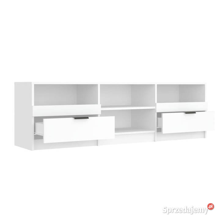 Szafka pod TV biała 150x335x45 materiał RTV Warszawa