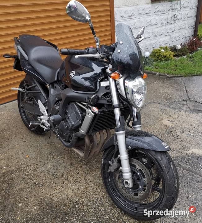 Yamaha FZ6 Black Edition nieuszkodzony Rybnik
