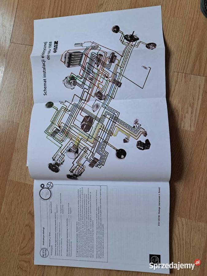 Mz etz instrukcja Paczkowo sprzedam