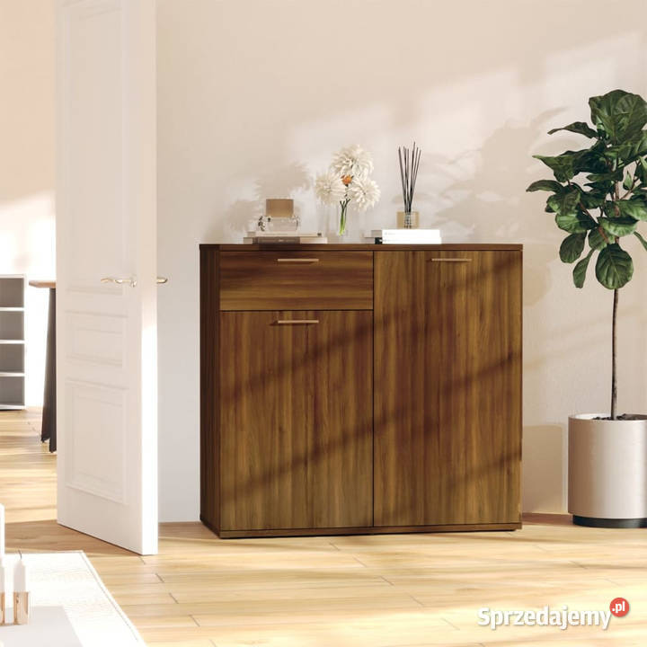 Szafka brązowy dąb 80x36x75 WM815491 sprzedam