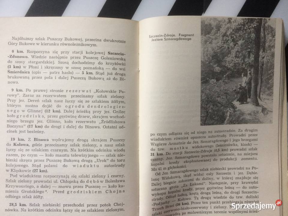 3707 Przewodnik Wzdłuż Dolnej Odry Antykwariat Szczecin