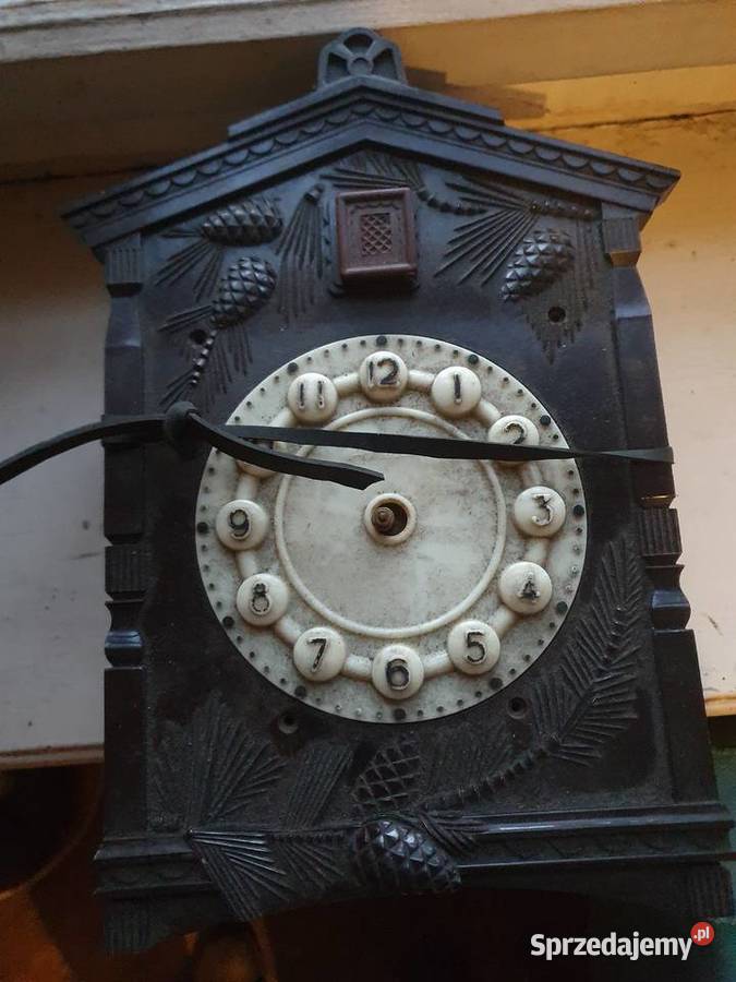 Zegar z kukułką rosyjski vintage Warszawa