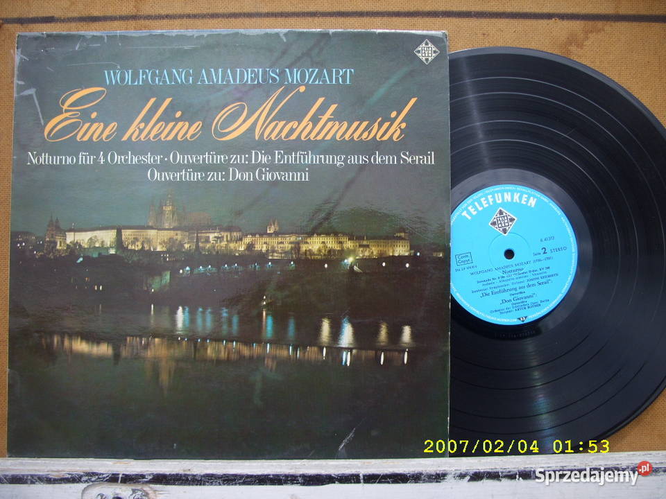 LP klasyka WA MOZART4 plyty winylowe płyta winylowa Wołów