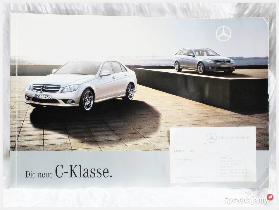 Oryginalna Książka Album Mercedes CKlasa 2007 lubuskie