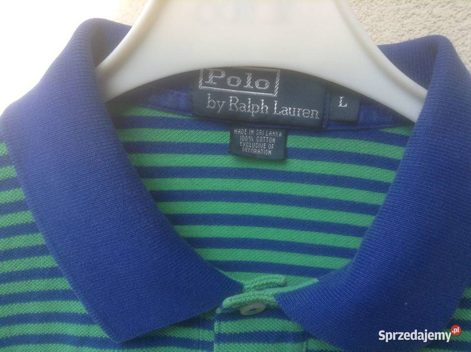 Koszula polo męskadkr rękaw 100 bawL RALPH Opole