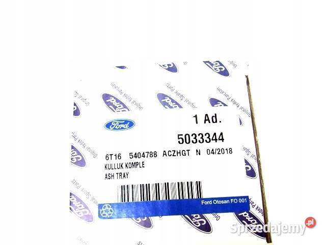 POPIELNICZKA SAMOCHODOWA FORD ORYGINAŁ 5033344 Głogów sprzedam