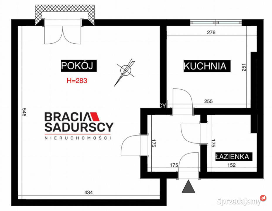 Mieszkanie 38m2 1pokojowe Skawina Pułaskiego Sprzedaż sprzedam