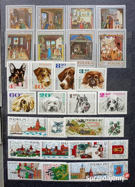 Znaczki polskie 1969 czyste Leźnica Wielka-Osiedle