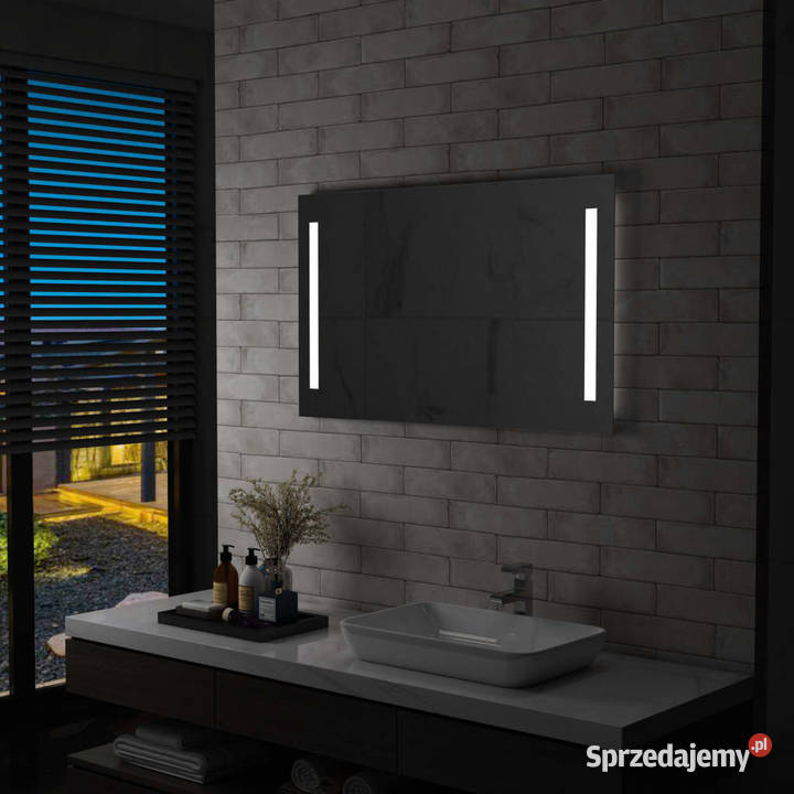 Ścienne lustro łazienkowe z LED 100 x 60 Warszawa