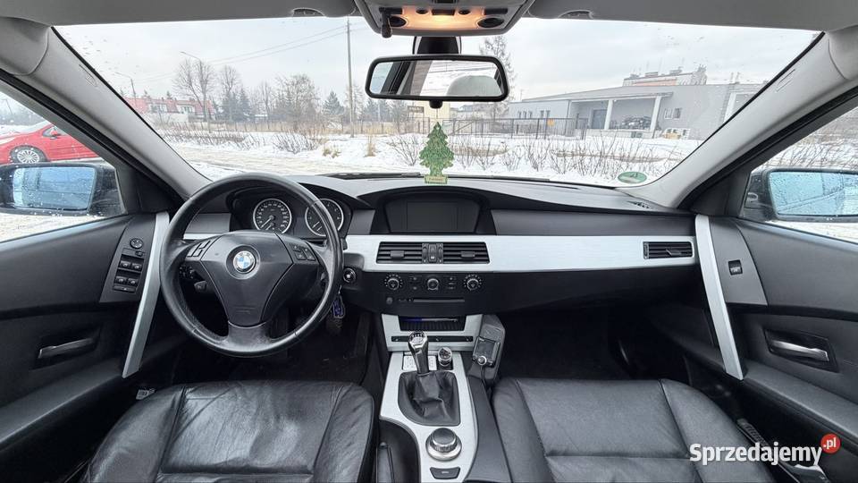 BMW Seria 5 E61 elektrycznie ustawiane fotele