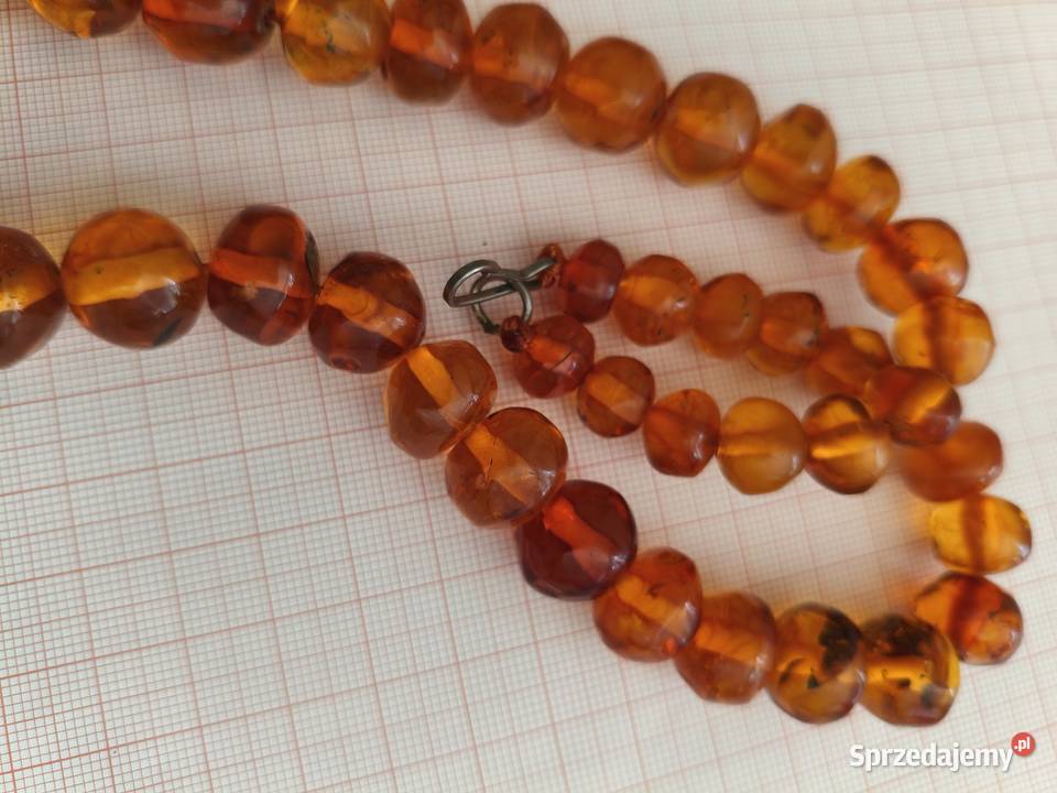 Naszyjnik Bursztyn Vintage Białystok