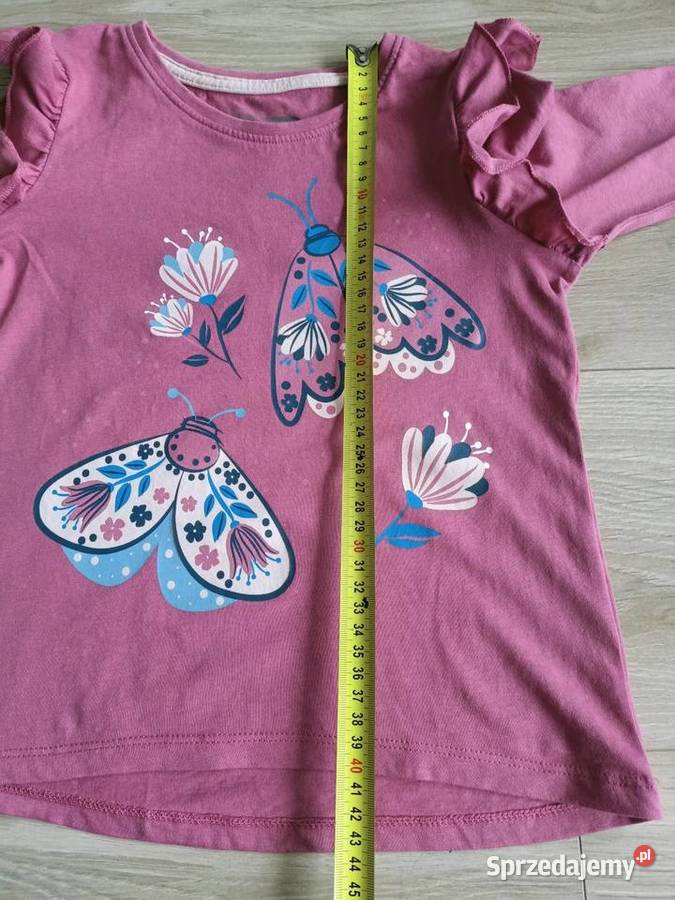 Bluzka koszulka dziewczęca na długi rękaw Płock