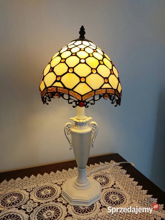 Wysoka lampa w antycznym stylu mazowieckie Warszawa sprzedam