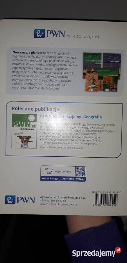 Geografia Podręczniki książki kolekcjonerskie Antykwariat Warszawa
