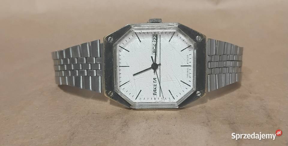Zegarek Męski Raketa Rakieta trumienka 19 JEWELS Opole
